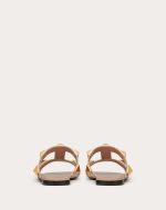 FLAT ROMAN STUD CALFSKIN SLIDE SANDAL - Image 5